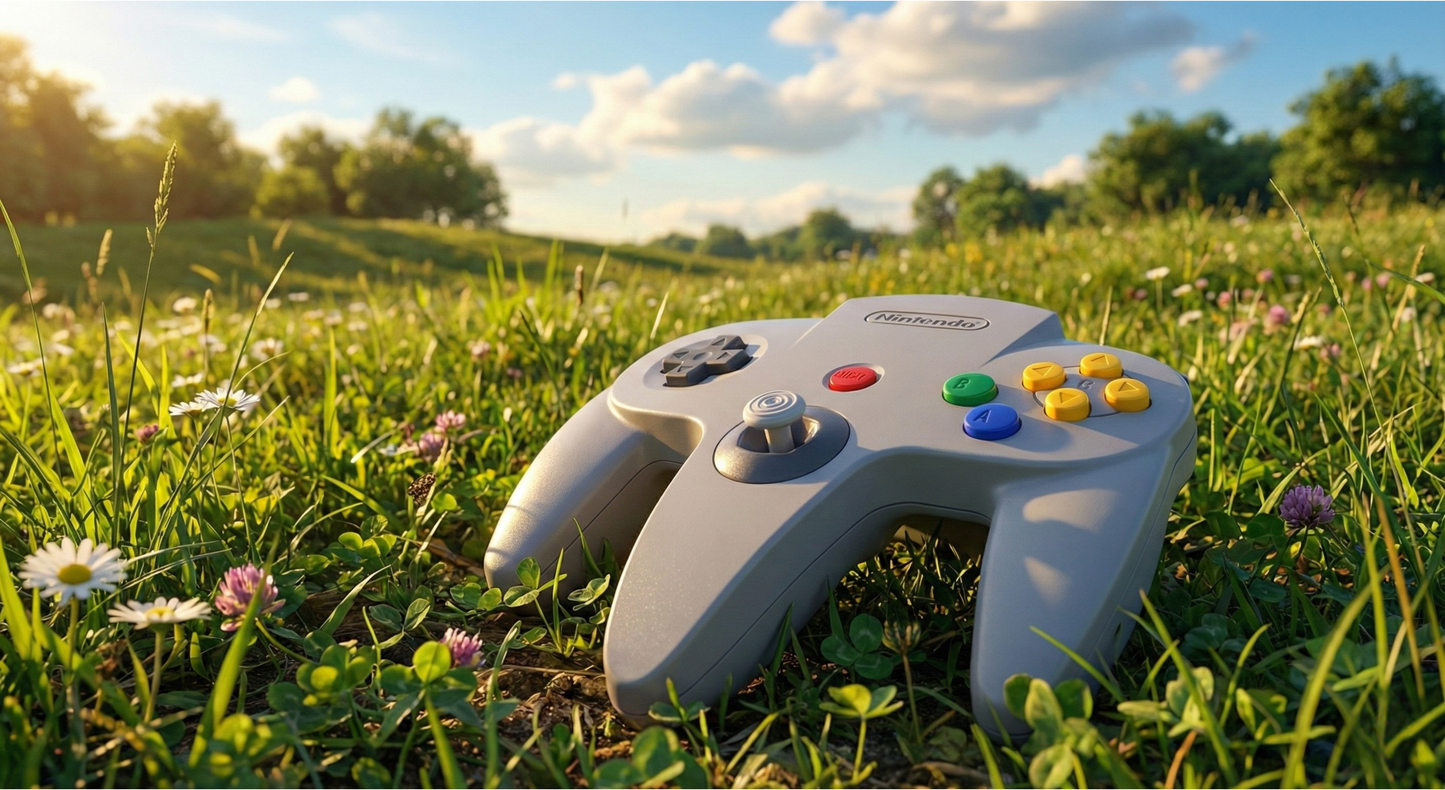 Nintendo 64 Controller Wall Print