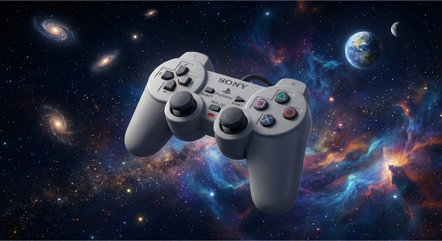 PlayStation Controller Wall Print