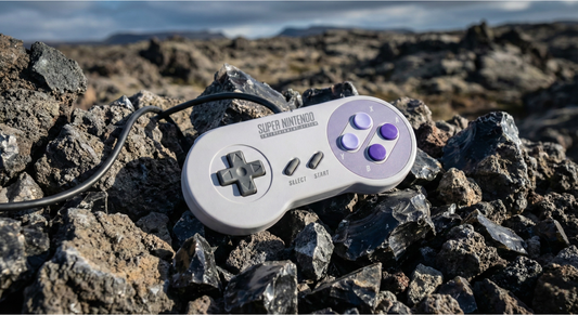 Super Nintendo Controller Wall Print