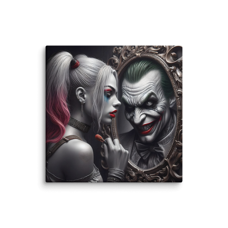 Harley's Reflection on Canvas 10x10