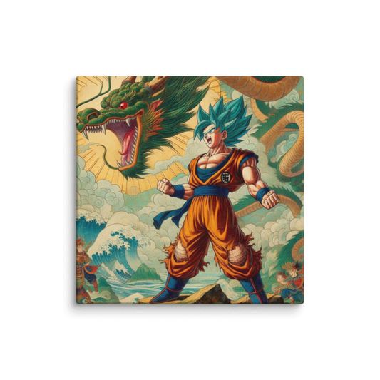 Son Goku 10x10 on canvas